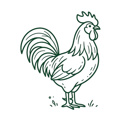 100% 國產雞胸肉 日系安心純雞手繪圖示