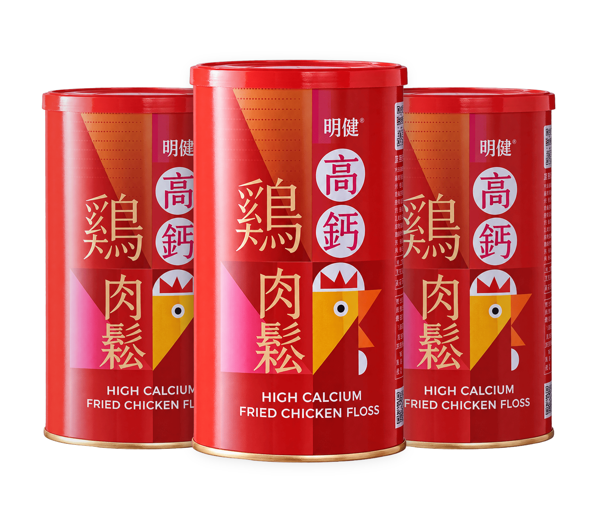 明健高鈣雞肉鬆 三罐免運特惠組